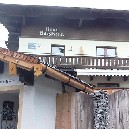 Haus Bergheim Leilighet Saalbach-Hinterglemm Eksteriør bilde
