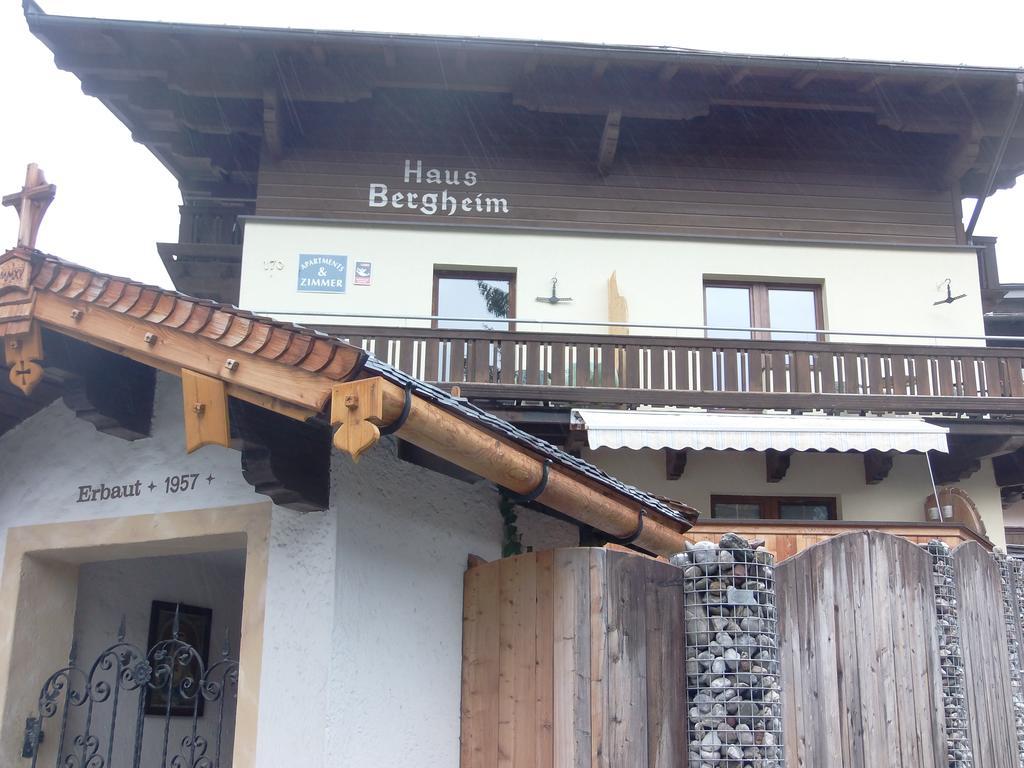 Haus Bergheim Leilighet Saalbach-Hinterglemm Eksteriør bilde